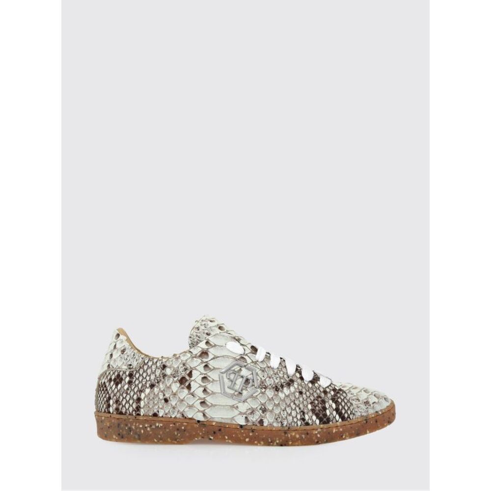 Philipp Plein Men Philipp Plein Python Leather Sneakers